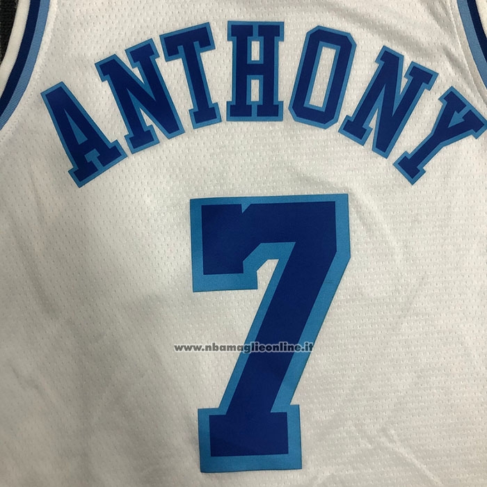 Maglia Los Angeles Lakers Carmelo Anthony #7 Classic 2019-20 Bianco